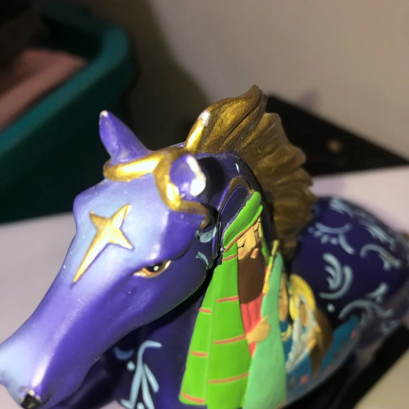 The Trail Of Painted Ponies O Holy Night 2016 1E/0843 Enesco Christmas Religious - Picture 3 of 12